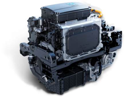 Hyundai Motor's hydrogen fuel cell system brand HTWO's Hydrogen fuel cell system stack