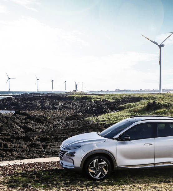 Hyundai Motor's Hydrogen electric car, Nexo