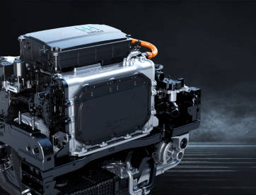 Hyundai Motor's hydrogen fuel cell system brand HTWO's Hydrogen fuel cell system