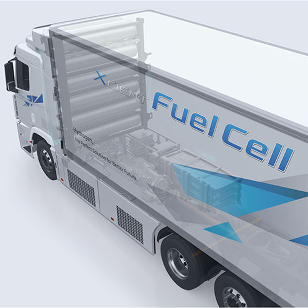 현대자동차 수소전기 대형 트럭 엑시언트(Xcient Fuel Cell)